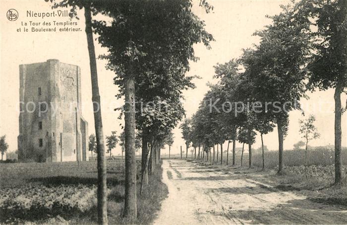 NIEUPORT Nieuwpoort West-Vlaanderen Belgie Tour des Templiers