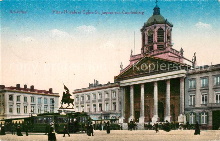 Bruxelles Bruessel Koenigsplatz