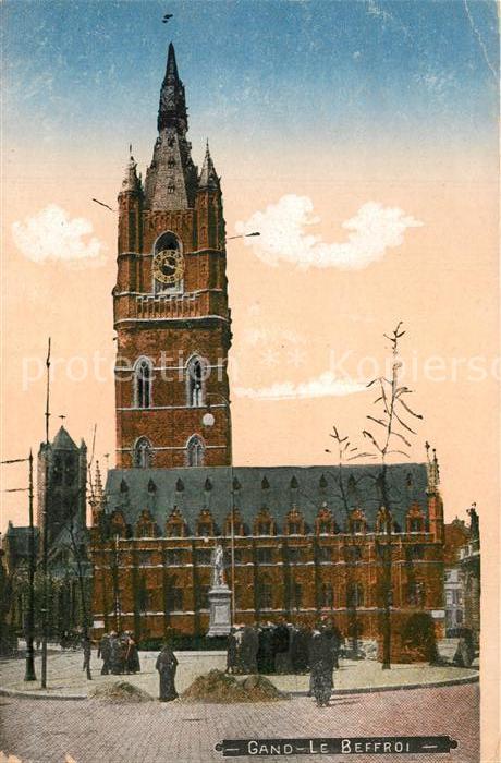 Gand Belgien Le Beffroi