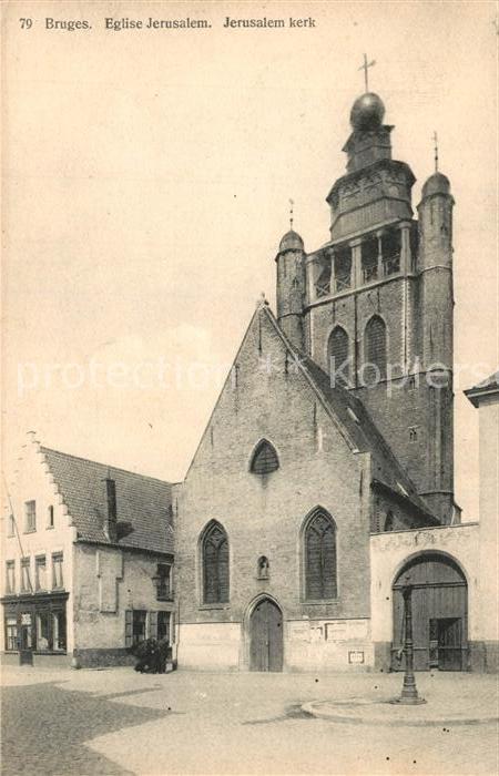 Bruges BRUGGE Belgie Eglise Jerusalme