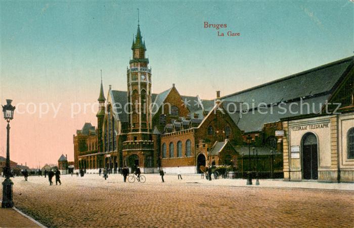 Bruges BRUGGE Belgie La Gare