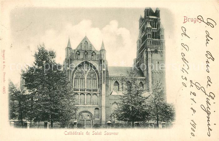 Bruxelles Bruessel Cathedrale de Saint Sauveur