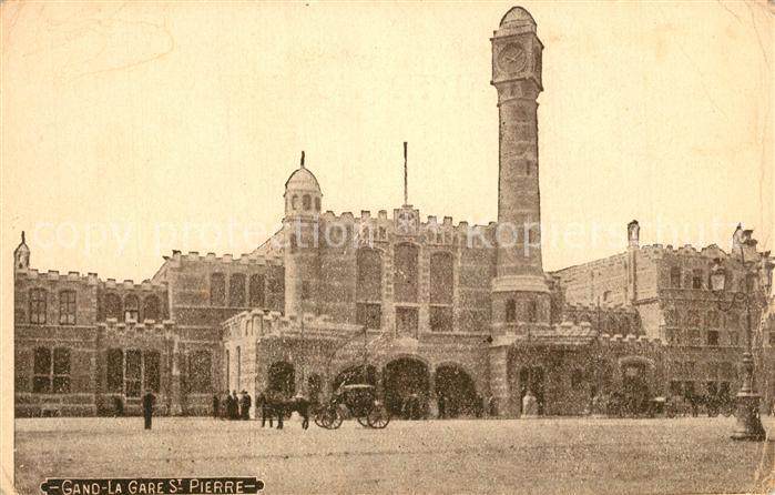 Gand Belgien Gare St. Pierre Pferdekutsche