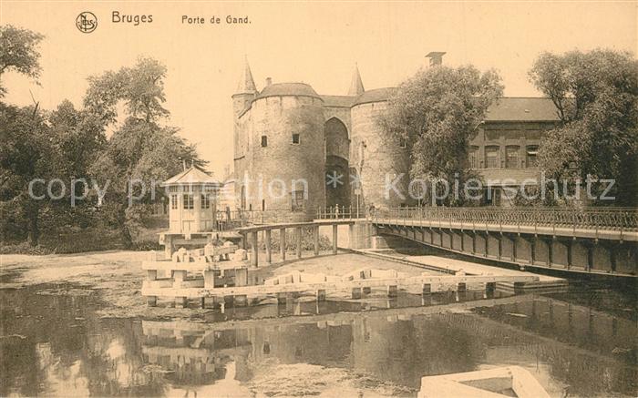 Bruges BRUGGE Belgie Porte de Gand