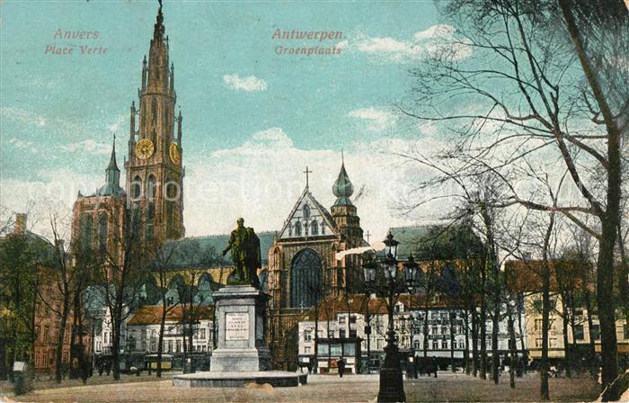 Anvers Antwerpen Groenplaats