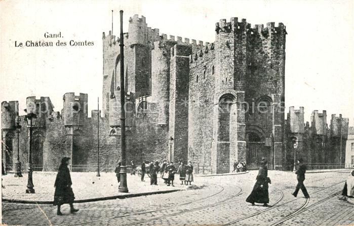 Gand Belgien Le Chateau des Comtes
