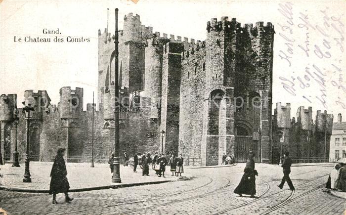 Gand Belgien Chateau des Comtes
