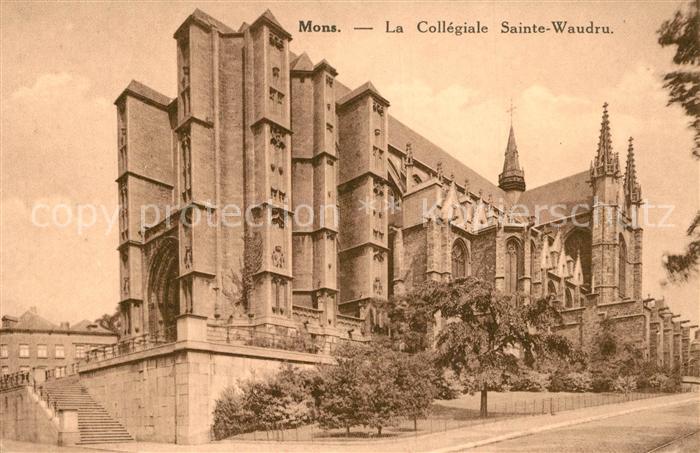 Mons Hainaut Collegiale Sainte Waudru
