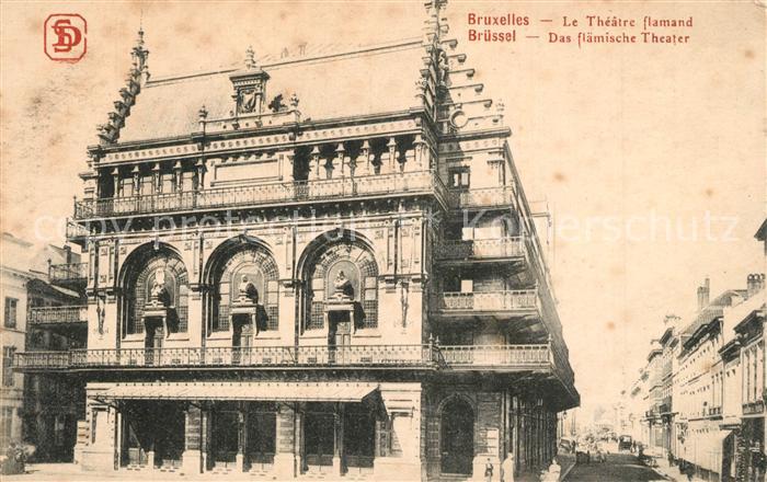 Bruxelles Bruessel Theatre flamand
