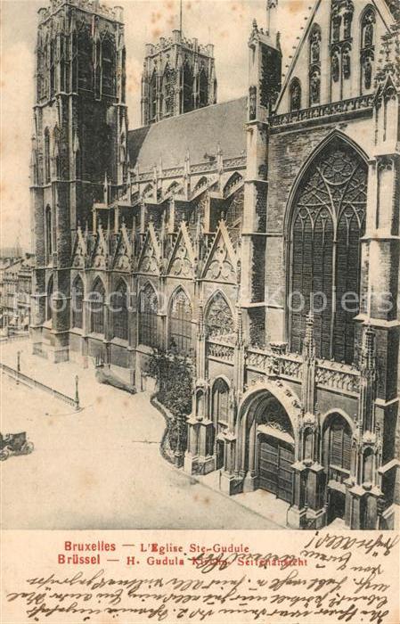 Bruxelles Bruessel Eglise Ste Gudule
