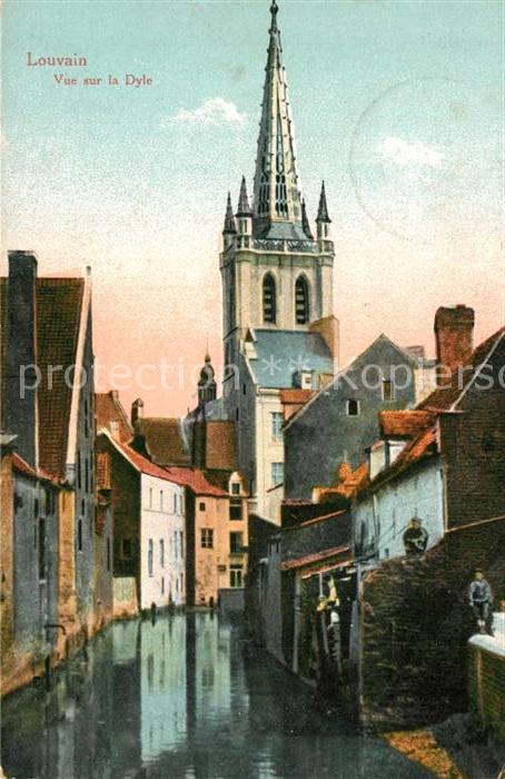 Louvain Flandre Vue sur la Dyle