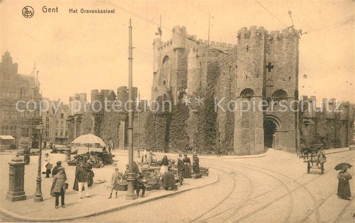 Gent Gand Flandre Het Gravenkasteel