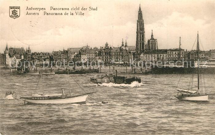 Anvers Antwerpen Partie am Wasser