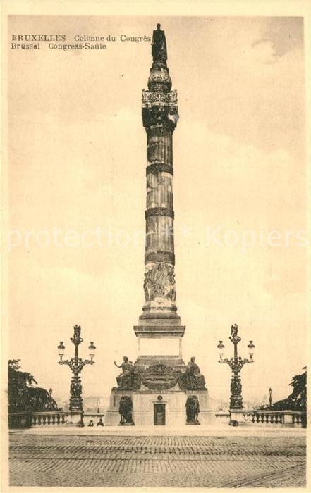 Bruxelles Bruessel Colonne du Congres