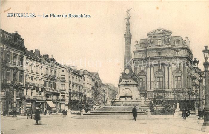 Bruxelles Bruessel La Place de Brouckère