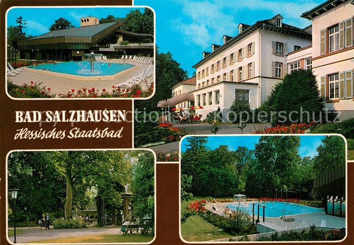 Bad Salzhausen Hessischen Staatsbad Pool Nidda