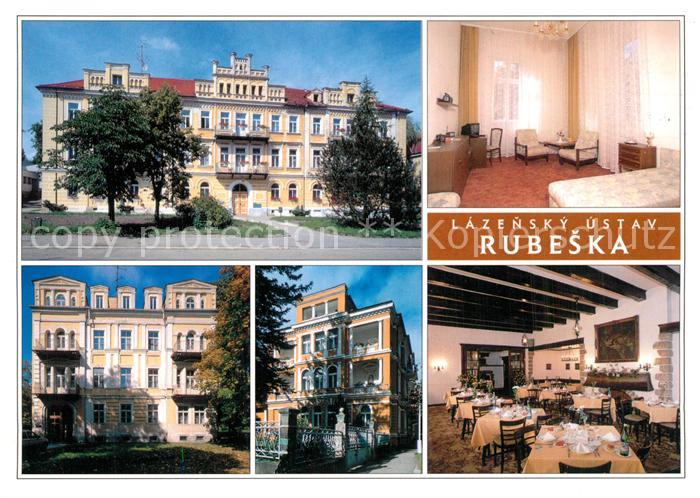 Frantiskovy Lazne Hotel Rubeska Gaestezimmer Gastraum