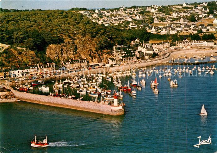 Erquy Le Port Vue aerienne