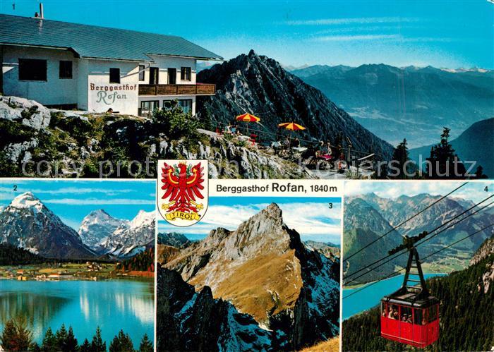 Pertisau Achensee Berggasthof Rofan Ebnerjoch Karwendelgebirge Hochriss Rofansei