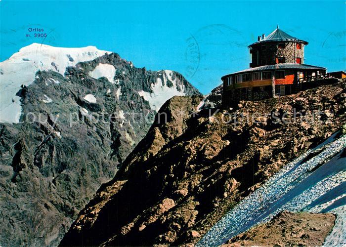 Stilfserjoch Passo dello Stelvio Rifugio Tibet Huette