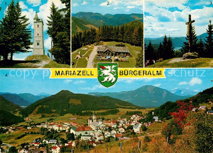 Mariazell Steiermark Buergeralm Erzherzog Johann Aussichtswarte Almgastwirtschaf