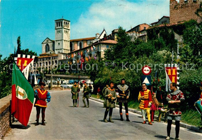 Assisi Umbria Manifestazione folkloristica del Calendimaggio