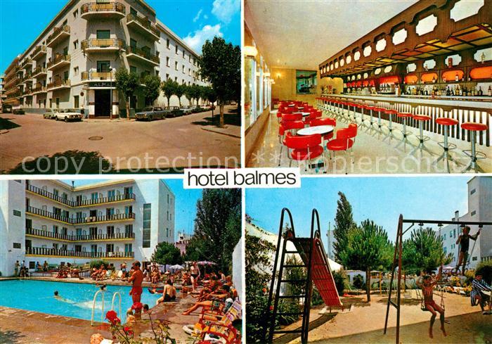 Calella Hotel Balmes Bar Swimmingpool Spielplatz