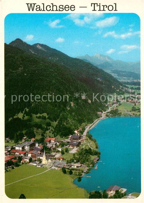 Walchsee Tirol Fliegeraufnahme