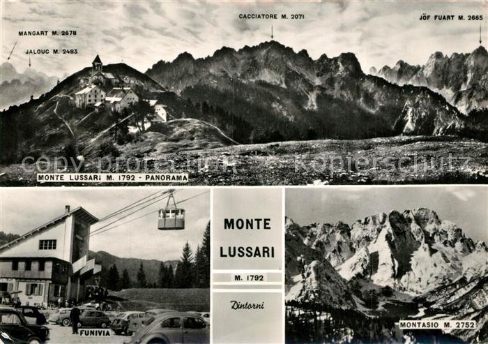 Monte Lussari Panorama Funivia Montasio