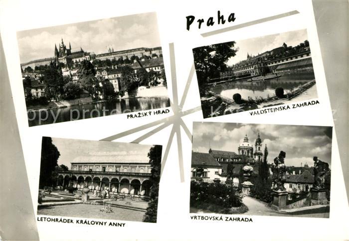 Praha Prahy Prague Prazsky Hrad Valdstejnska Zahrada Letohradek Kralovny Anny Vr