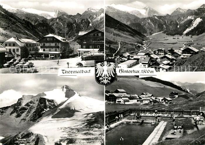 Hintertux Zillertal Thermalbad Panorama Schwimmbad