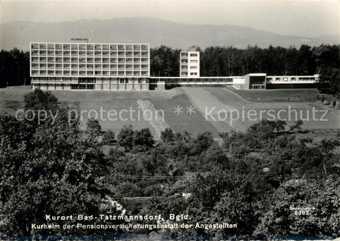 Bad Tatzmannsdorf Burgenland Kurheim der PVA der Angestellten