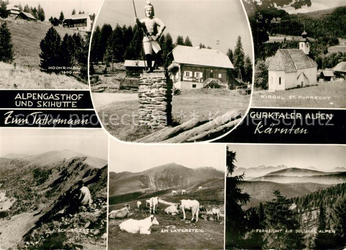 Kaernten Alpengasthof Zum Tattermann Kirchl St Ruprecht Schwarzse Am Lattersteig