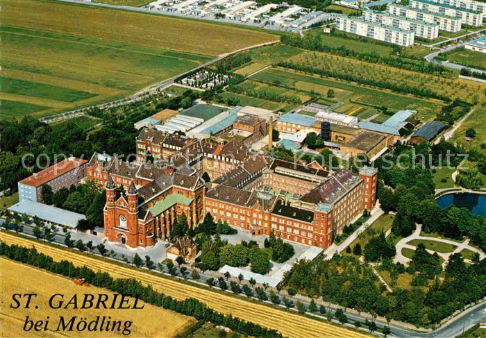 Moedling Missionshaus St Gabriel Fliegeraufnahme