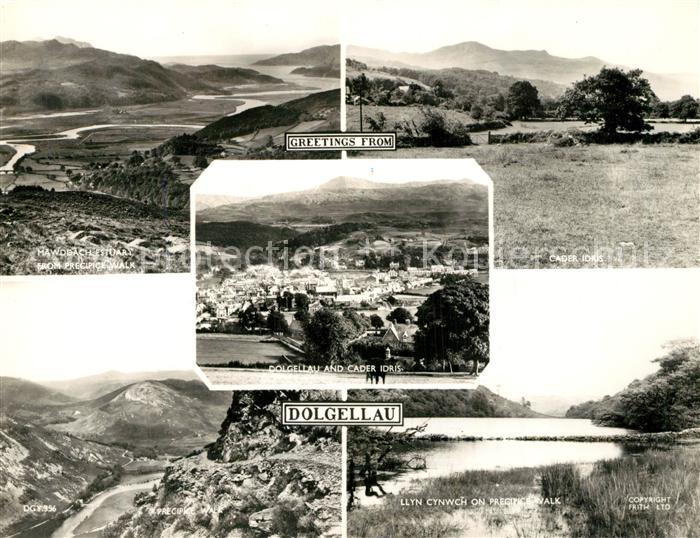 Dolgellau Gwynedd Mawddach Estuary Precipice Walk Cader Idris Llyn Cynwch