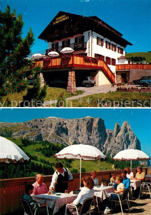 Alpe di Siusi Sonnenschein Hotels Hotel Urthaler Sonnenterrasse Dolomiten