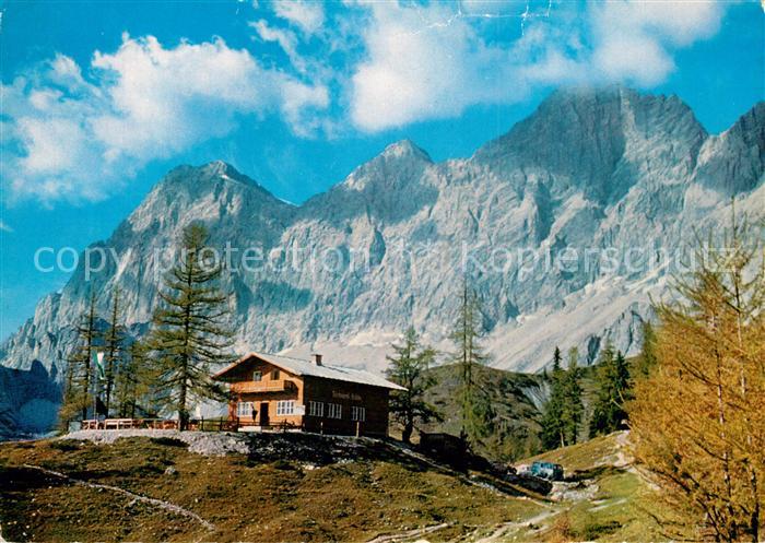 Thuerlwandhuette Berghuette Dachsteinsuedwaende