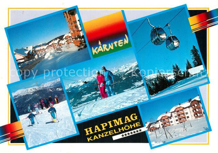 Villach Kaernten Kanzelhoehe Gerlitzen Wintersportplatz Alpen Bergbahn