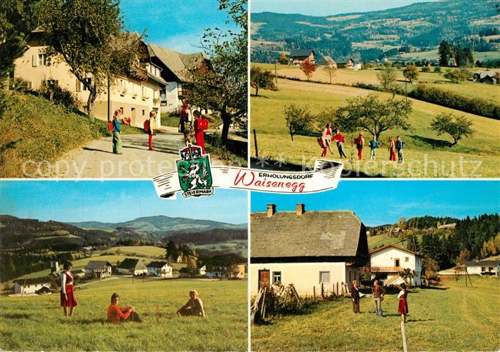 Waisenegg Ortsmotiv Landschaftspanorama