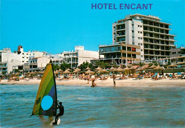 Playa de Palma Mallorca Hotel Encant Strand Windsurfen