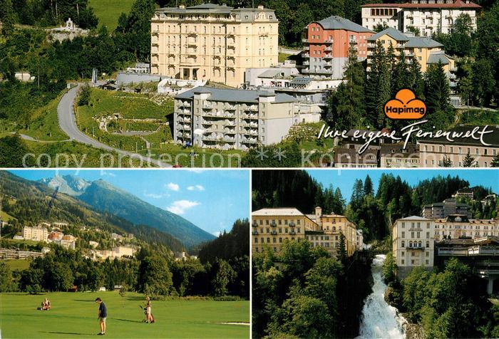 Bad Gastein Hotel Kaiserhof Wasserfall Golfplatz