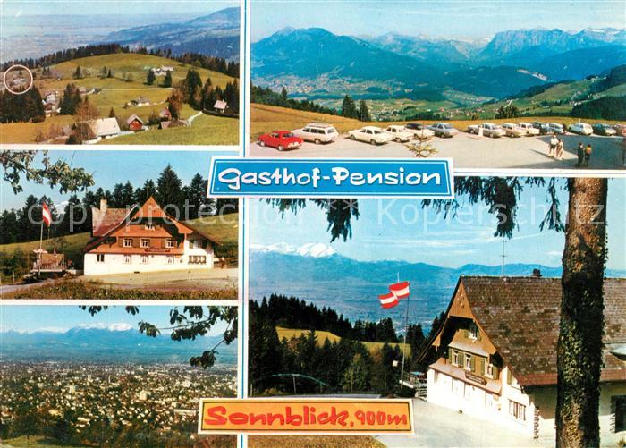 Ammenegg Gasthof Pension Sonnblick Fernsicht Alpenpanorama