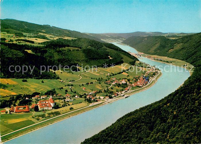 Engelhartszell Donau Oberoesterreich Fliegeraufnahme