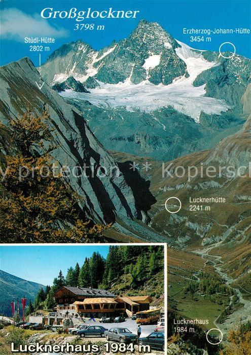 Kals Grossglockner Alpengasthof Pension Lucknerhaus Koednitztal Lucknerhuette am