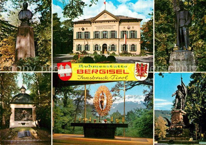 Innsbruck Ruhmesstaette Bergisel Denkmal Kaiser Karl I Museum Denkmal Kaiser Fra