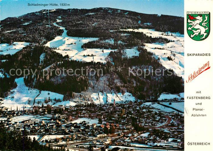 Schladming Obersteiermark Skiparadies mit Fastenberg und Planaiabfahren Schladmi