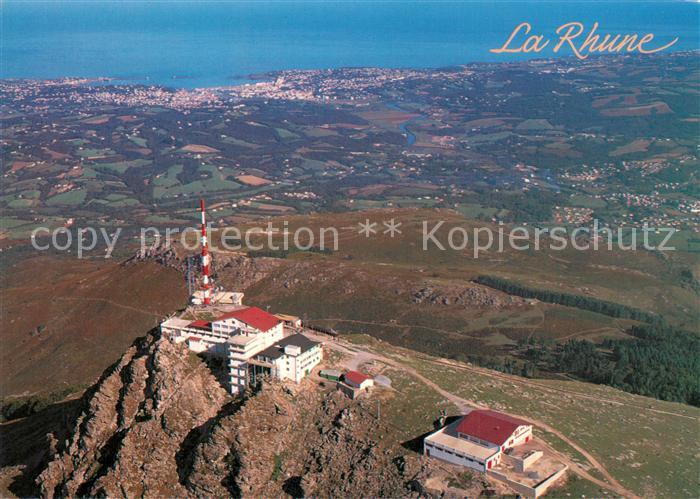 Saint-Jean-de-Luz La Rhune vue aérienne