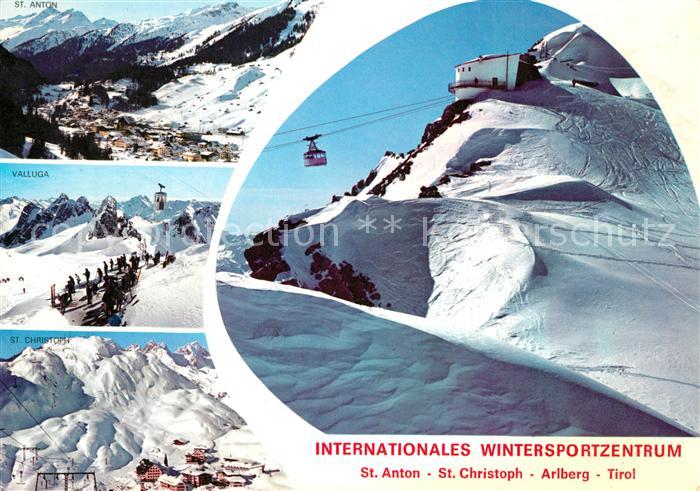 St Anton Arlberg Internationales Wintersportzentrum Alpen