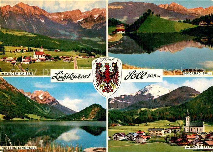 Soell Tirol Panorama Wilder Kaiser Moorbad Wasserspiegelung Hintersteinersee Kir