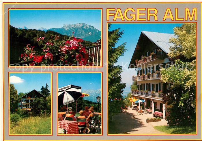 Glasenbach Elsbethen Fager Alm Terasse Blumen Alpenblick